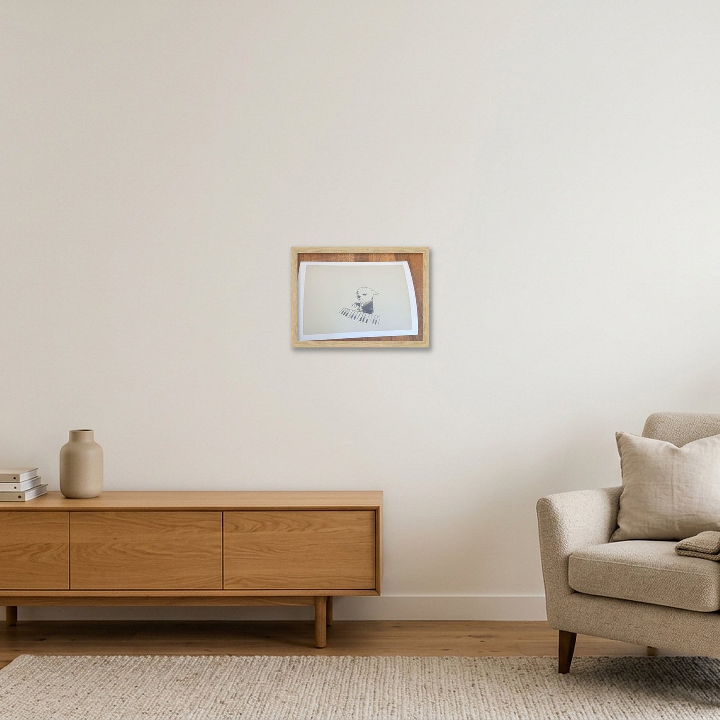 image1 — A4 (30×21cm, 12×8") Oak Frame
