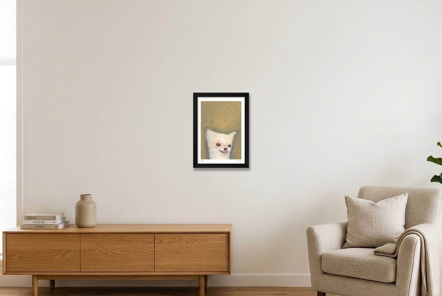 It's all in the micro expressions — A4 (21×30cm, 8×12") Black Frame