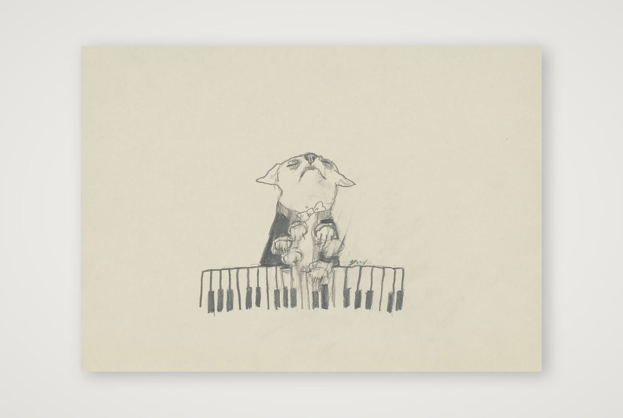 Staccato — A4 (30×21cm, 12×8") Print only