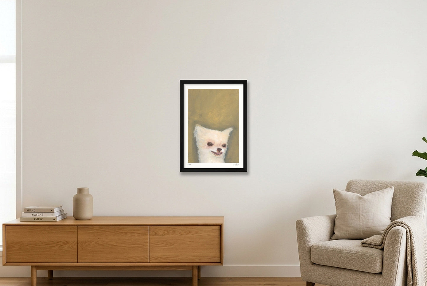 It's all in the micro expressions — A3 (30×42cm, 12×17") Black Frame