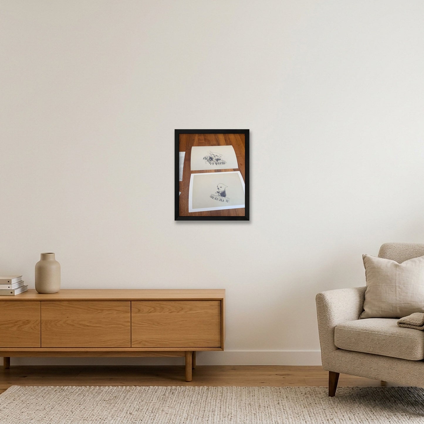 image0 — 28×35cm, 11×14" Black Frame
