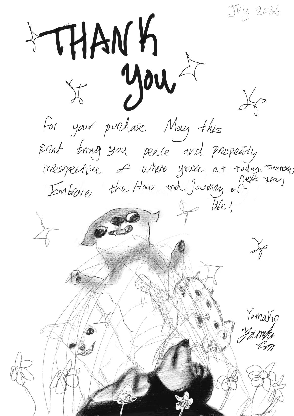 Astral projecting in strawberry fields  — A letter from the artist