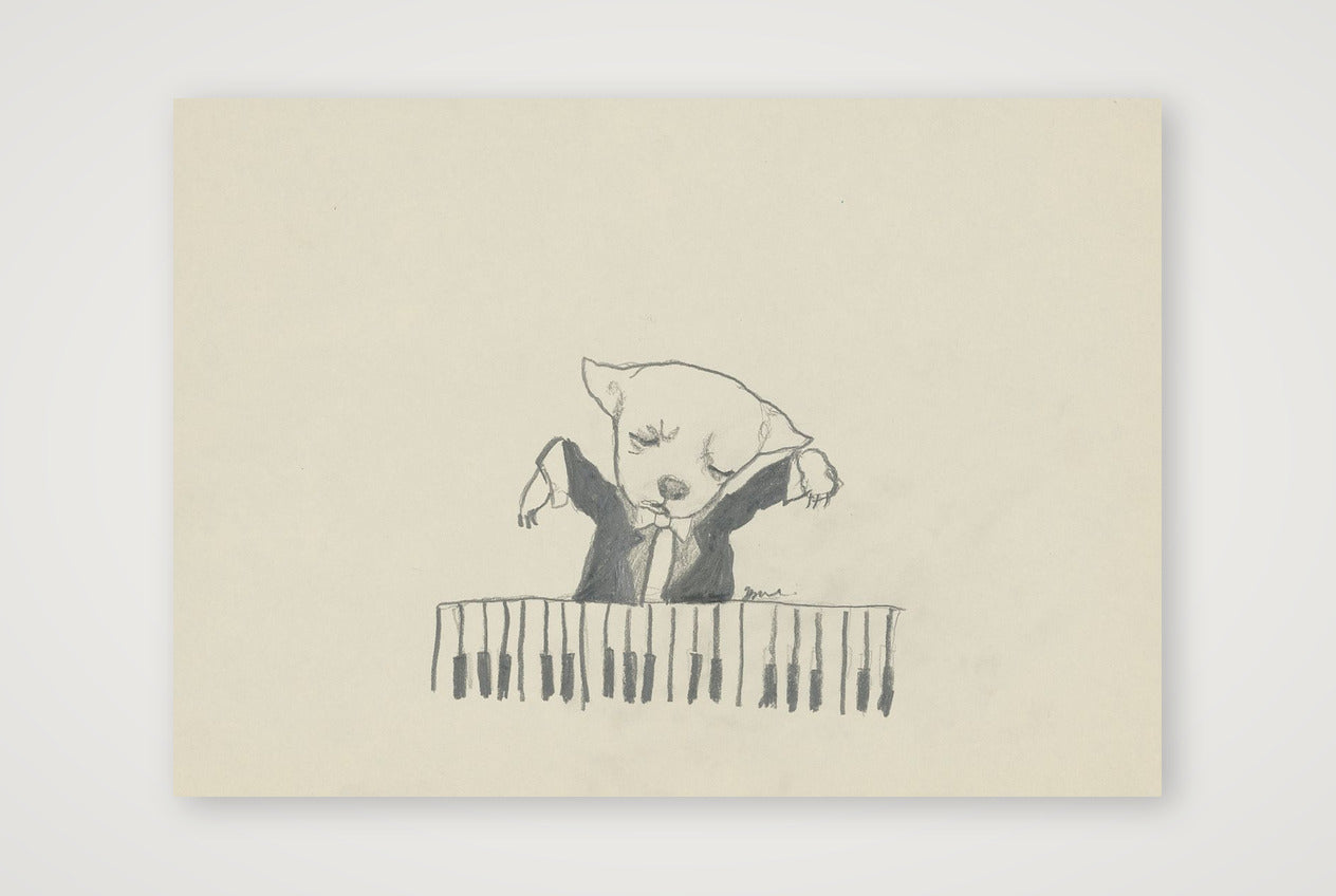 Roll over Beethoven — A3 (42×30cm, 17×12") Print only