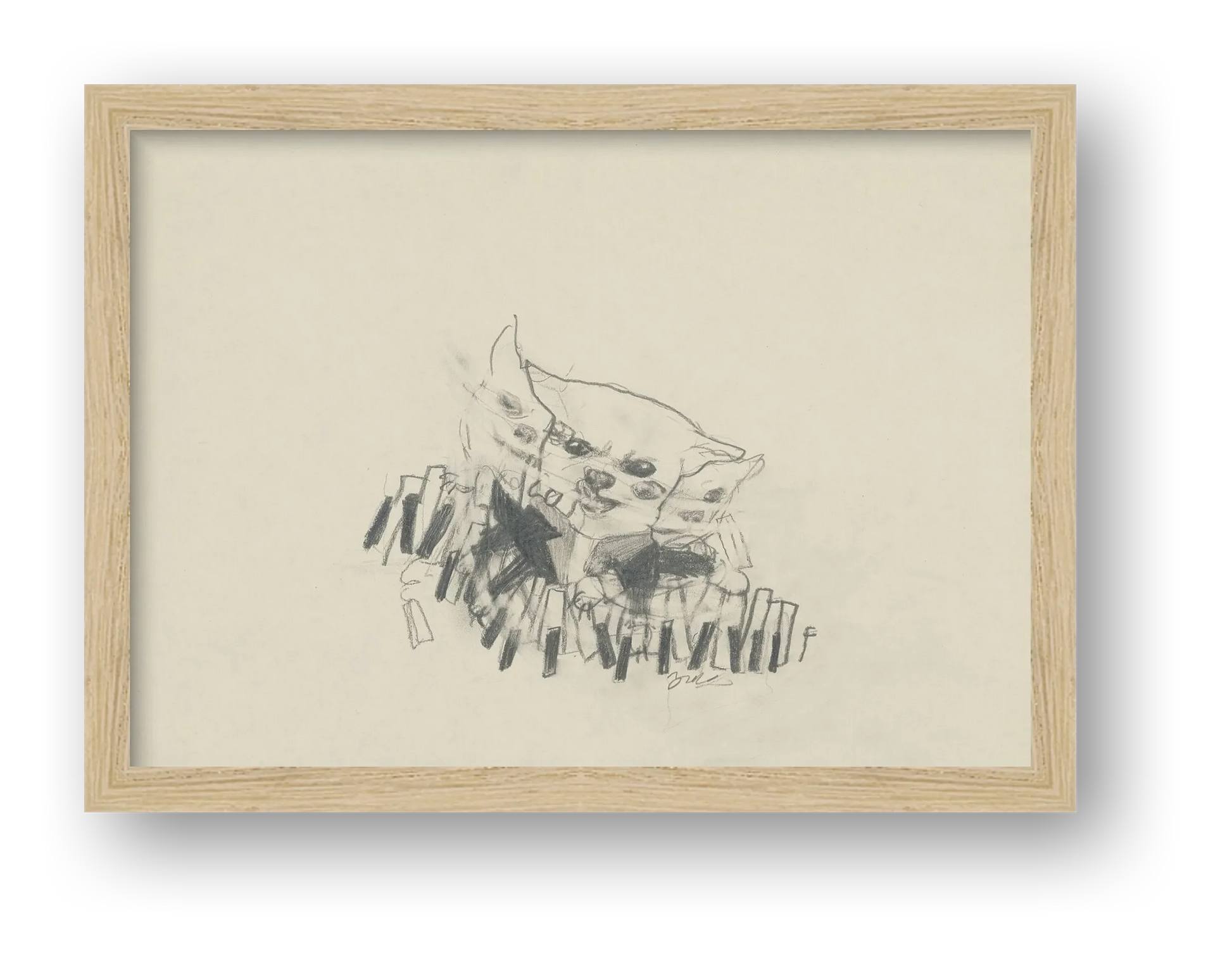 Presto Agitato — framed